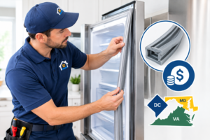 What Does Refrigerator Gasket Replacement Cost in DC, Maryland & Northern Virginia?