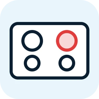 Cooktop repair icon