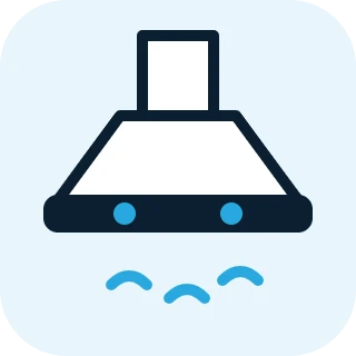 Range hood repair icon